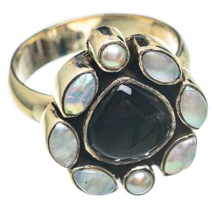 Black Onyx Rings handcrafted by Ana Silver Co - RING69542