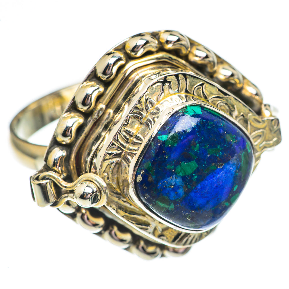 Azurite Rings handcrafted by Ana Silver Co - RING69554