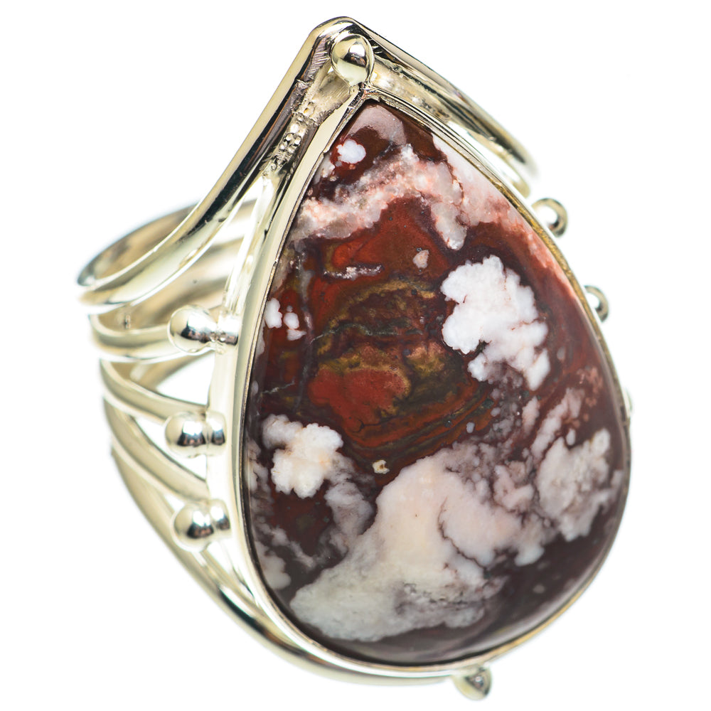 Red Jasper Rings handcrafted by Ana Silver Co - RING69569