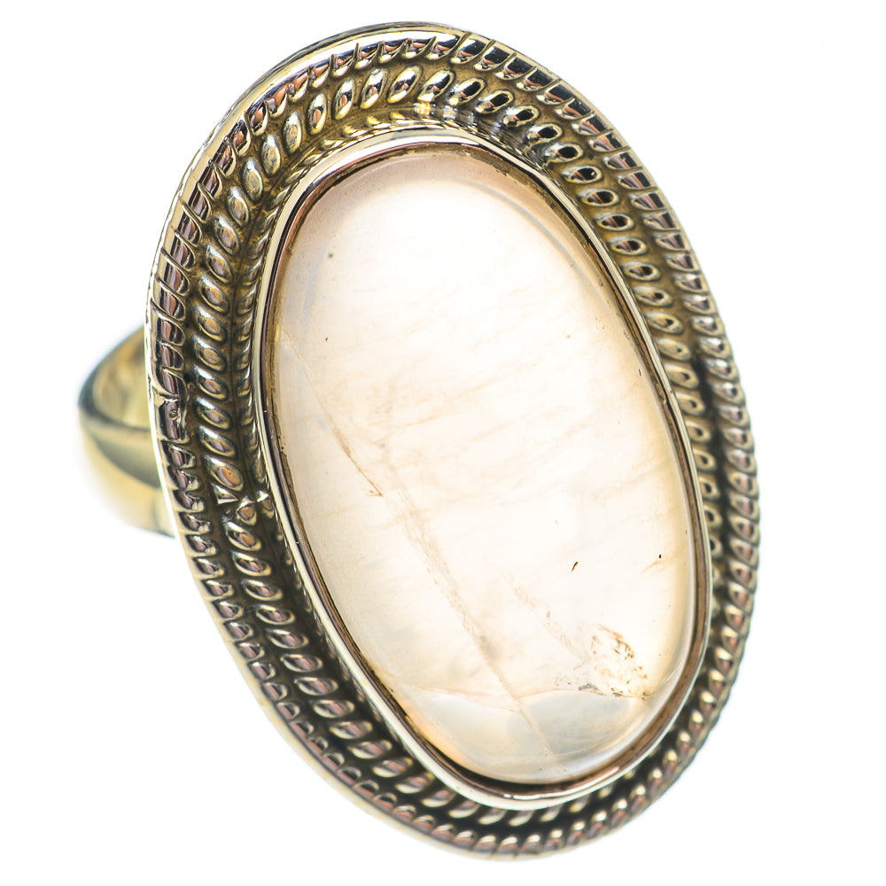 Rose Quartz Rings handcrafted by Ana Silver Co - RING69576