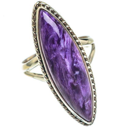 Charoite Rings handcrafted by Ana Silver Co - RING69578