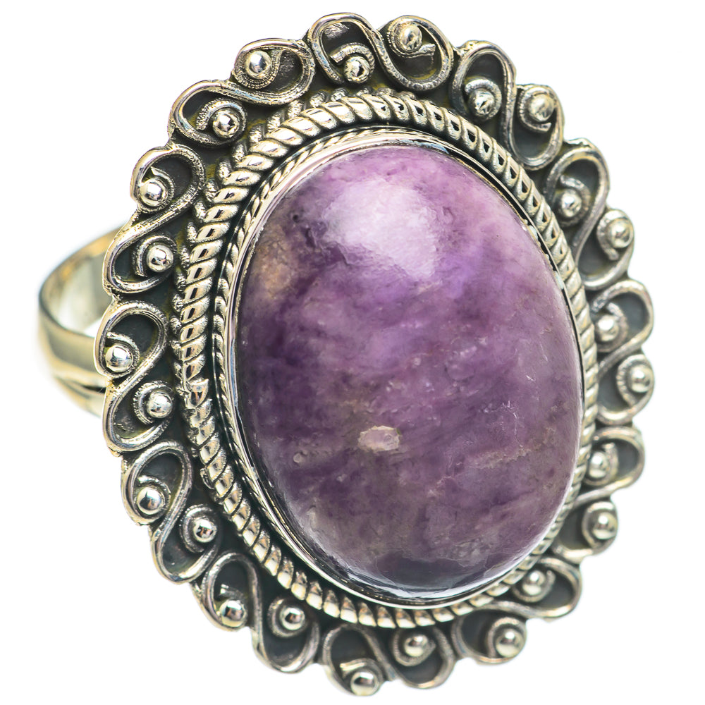 Charoite Rings handcrafted by Ana Silver Co - RING69583