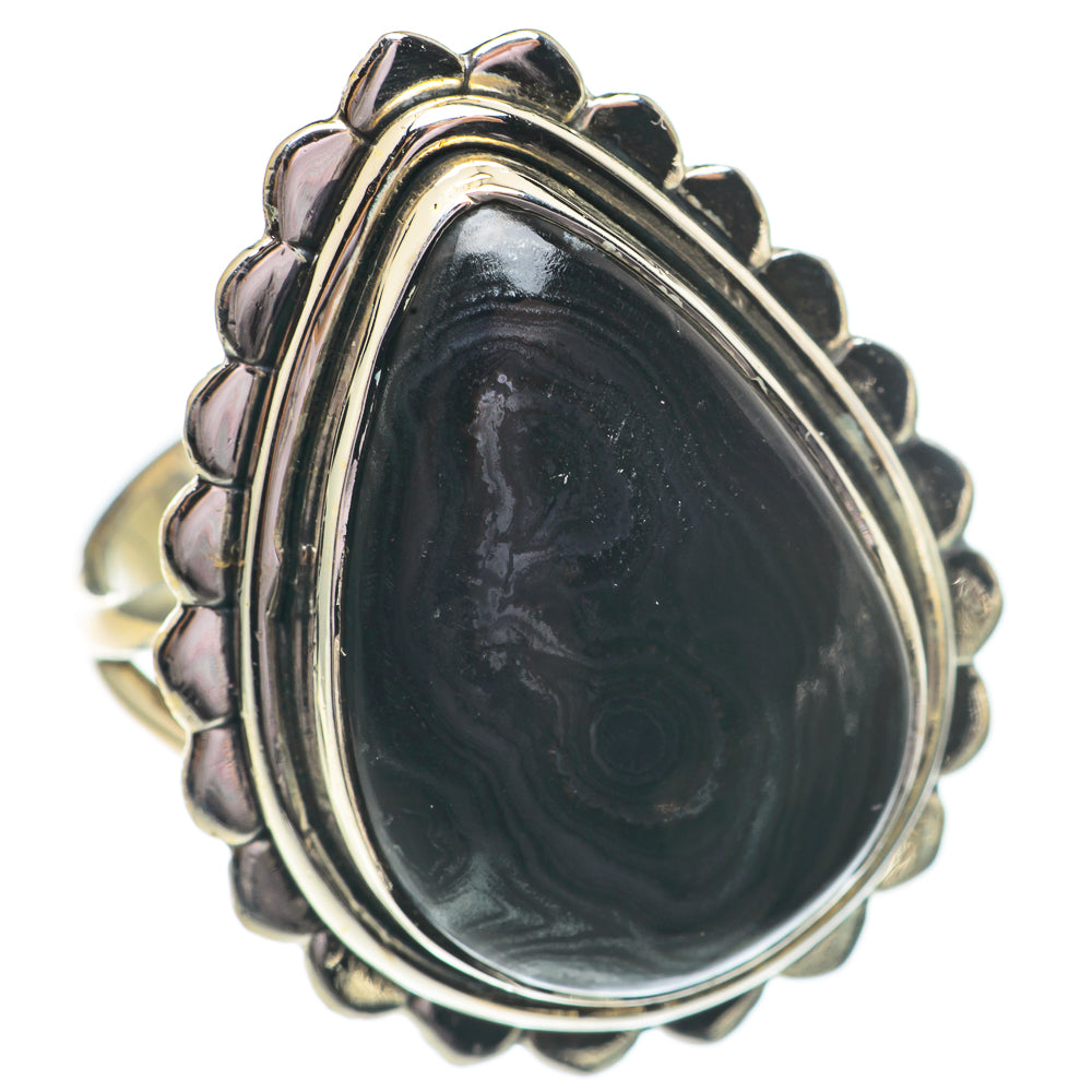 Psilomelane Rings handcrafted by Ana Silver Co - RING69585