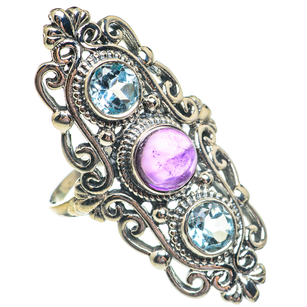 Amethyst Rings handcrafted by Ana Silver Co - RING69593