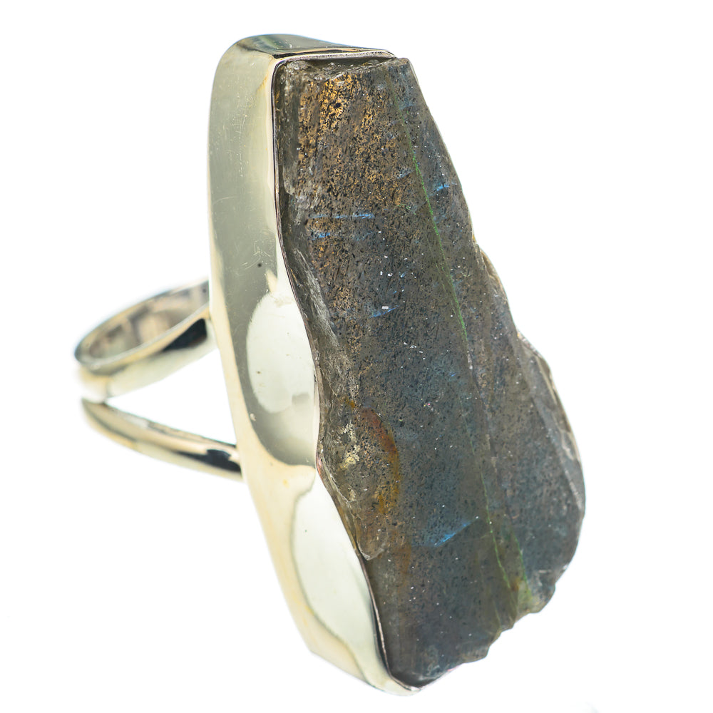 Labradorite Rings handcrafted by Ana Silver Co - RING69596