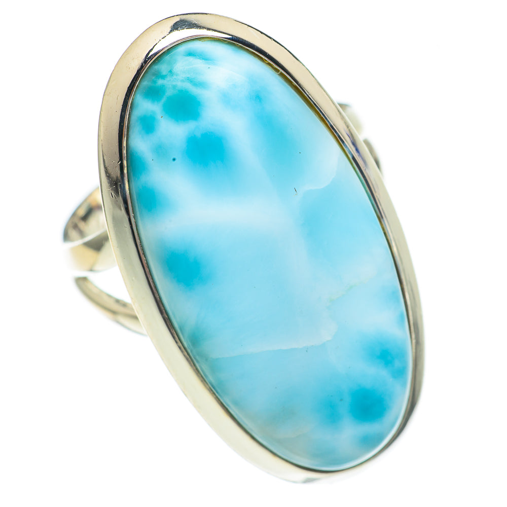Larimar Rings handcrafted by Ana Silver Co - RING69597