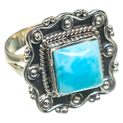 Larimar Rings handcrafted by Ana Silver Co - RING69602