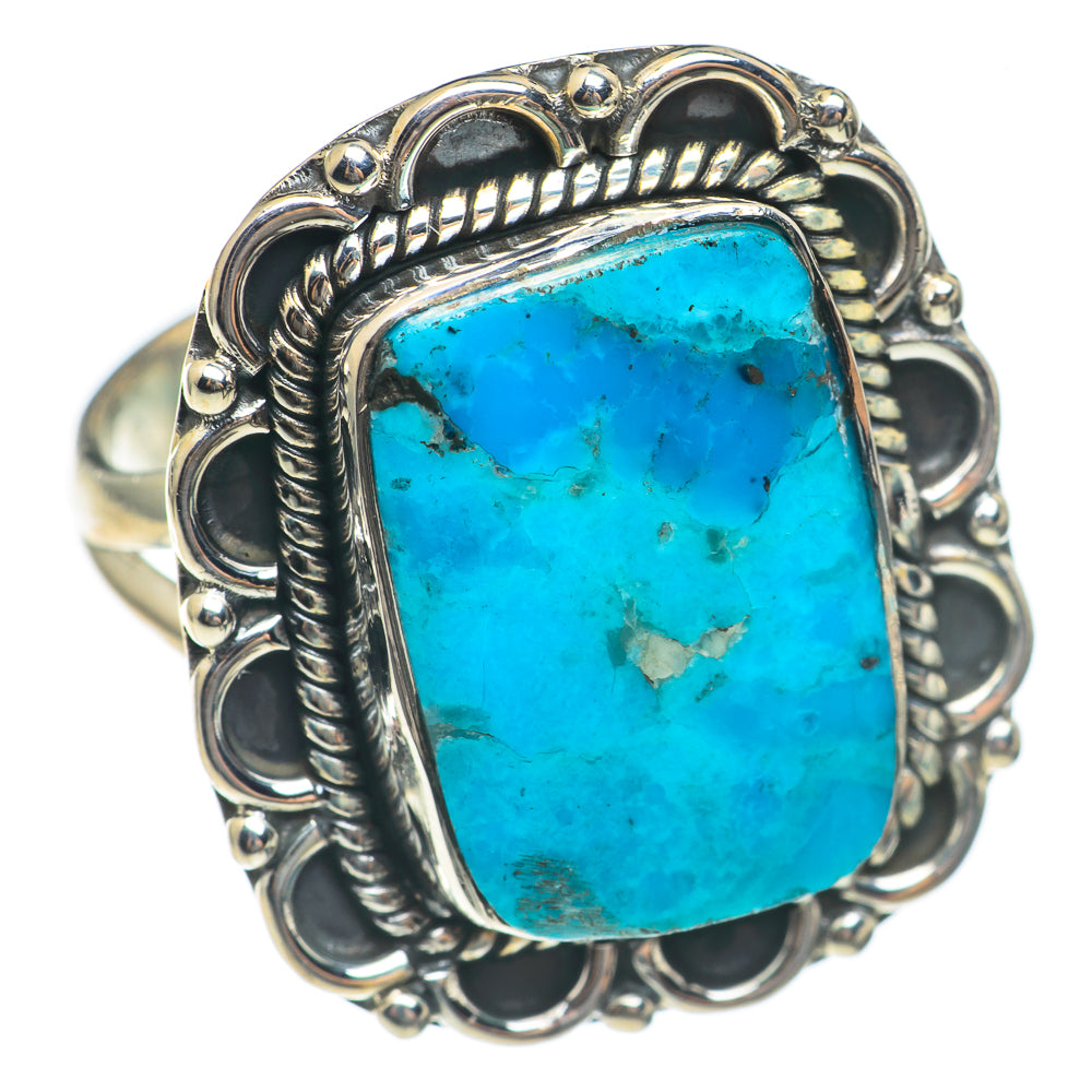 Chrysocolla Rings handcrafted by Ana Silver Co - RING69606