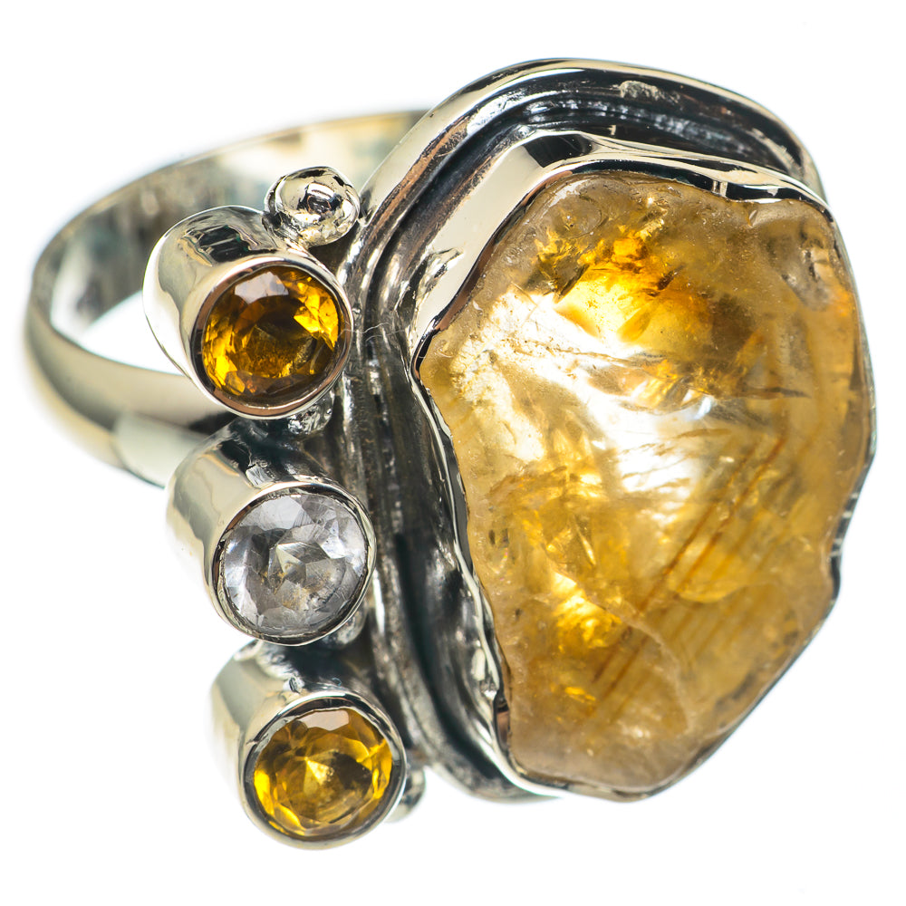 Citrine Rings handcrafted by Ana Silver Co - RING69617