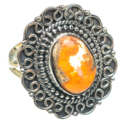 Plume Agate Rings handcrafted by Ana Silver Co - RING69641