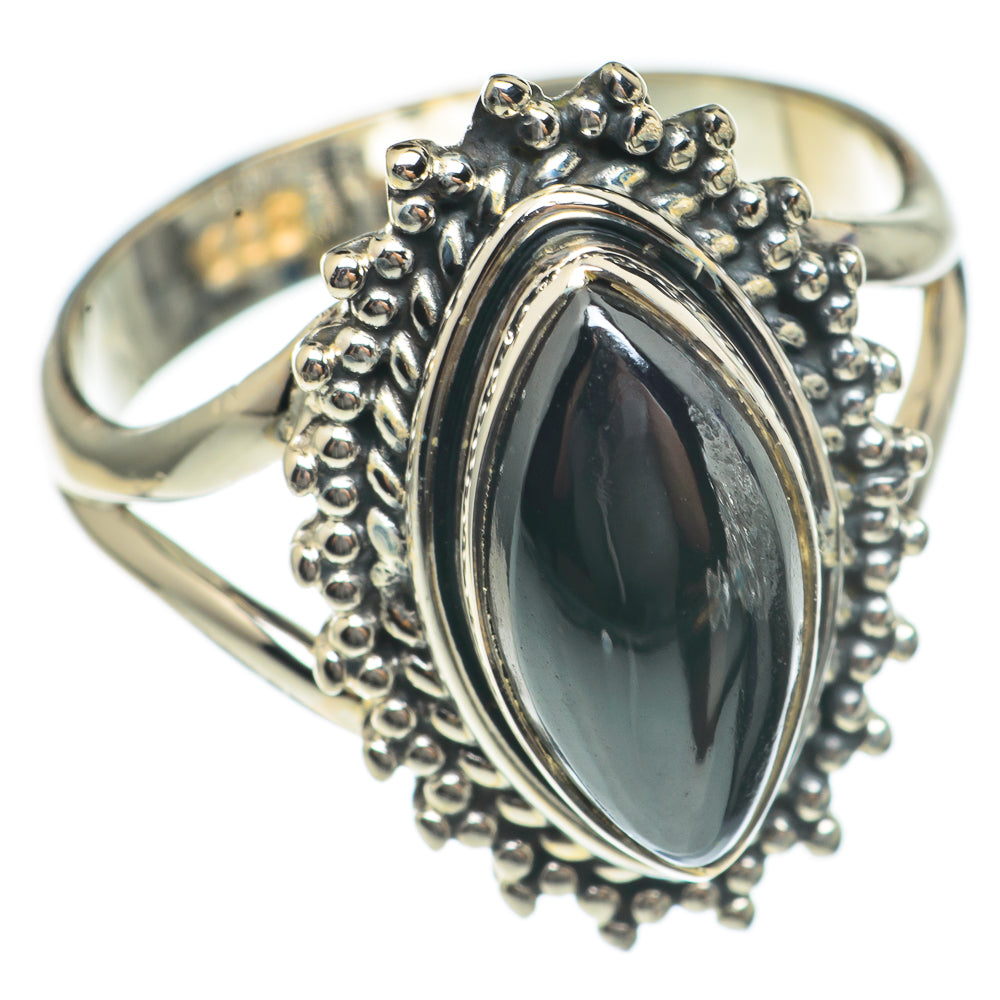 Hematite Rings handcrafted by Ana Silver Co - RING69642