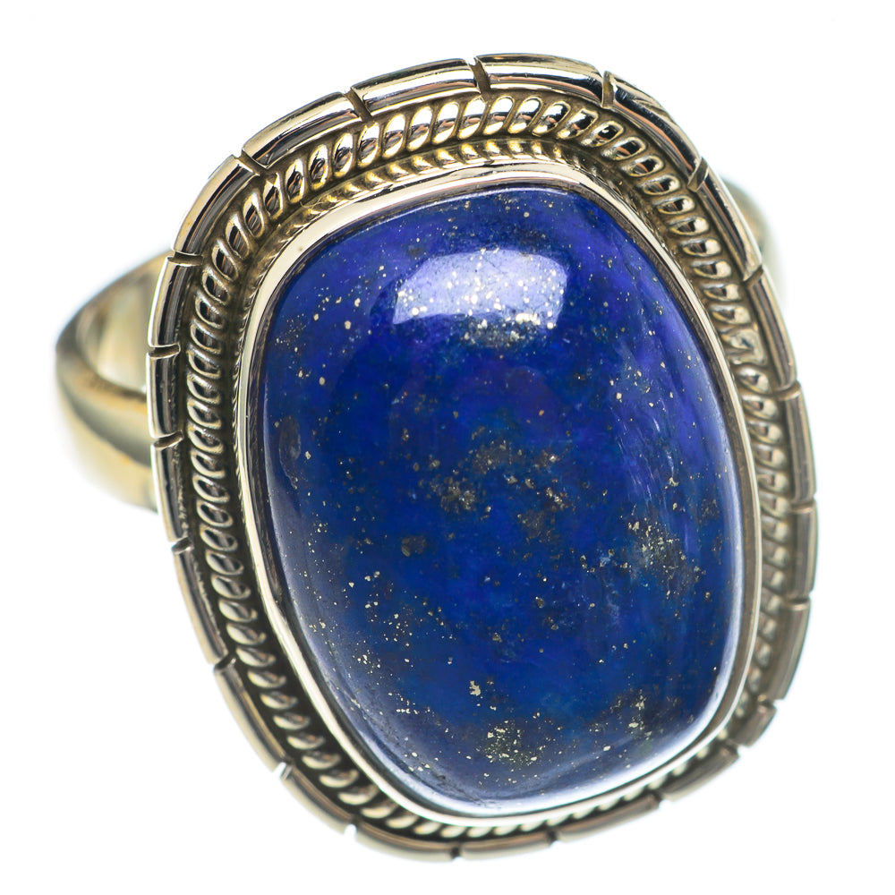 Lapis Lazuli Rings handcrafted by Ana Silver Co - RING69651