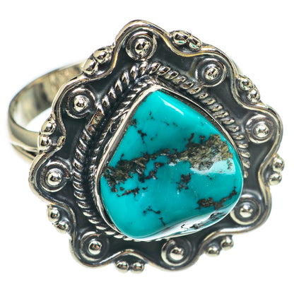 Tibetan Turquoise Rings handcrafted by Ana Silver Co - RING69652