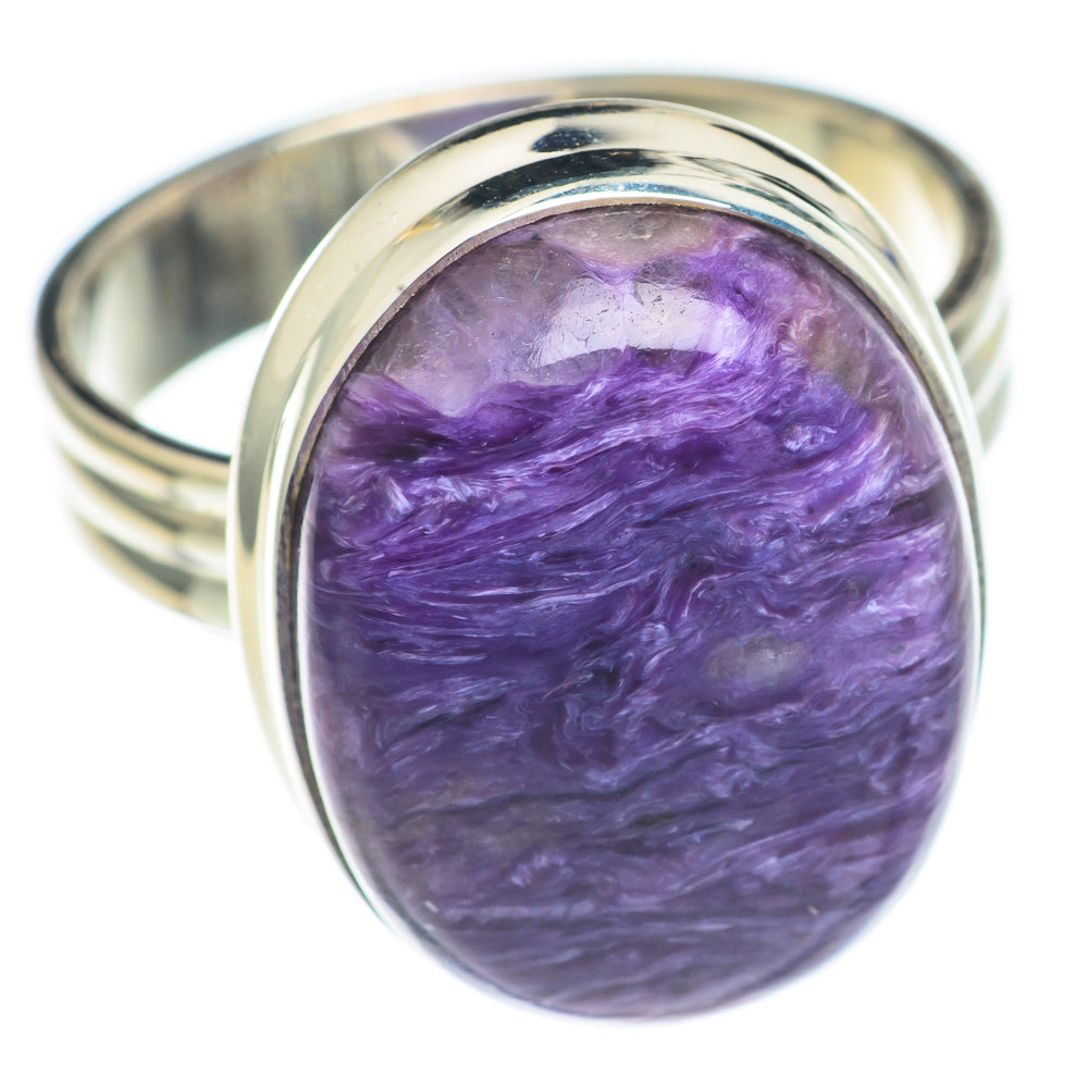 Charoite Rings handcrafted by Ana Silver Co - RING69671