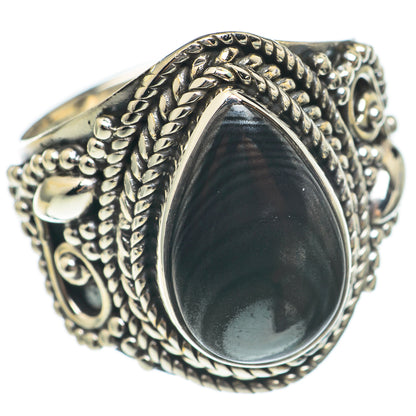 Psilomelane Rings handcrafted by Ana Silver Co - RING69674