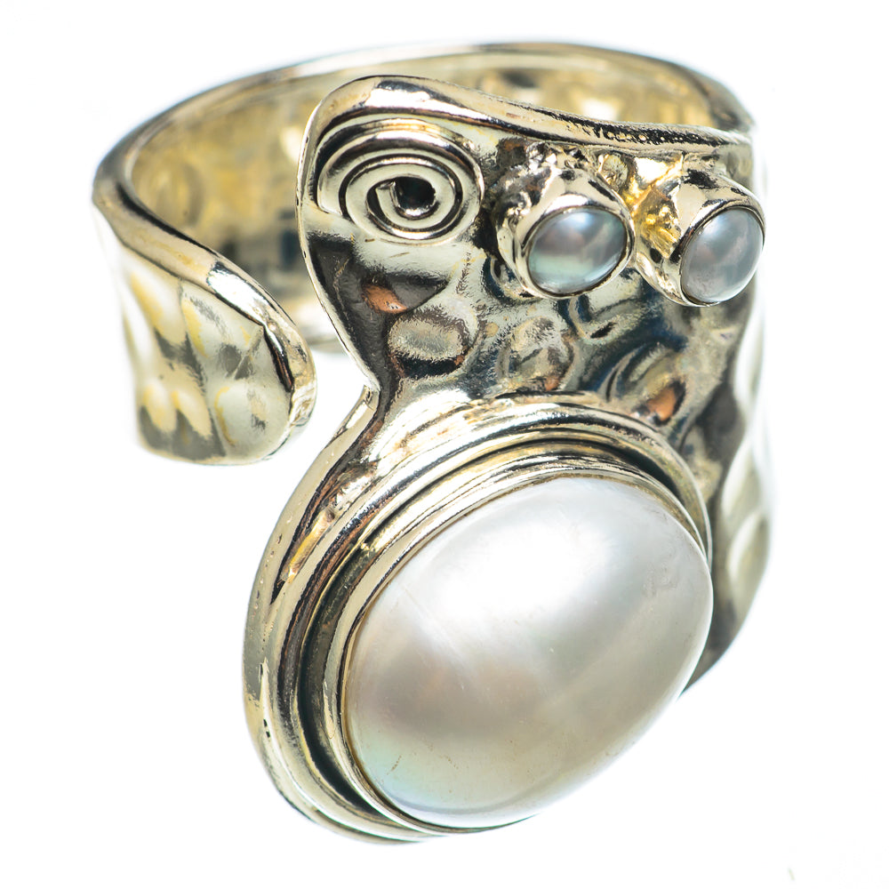 Cultured Pearl Rings handcrafted by Ana Silver Co - RING69677
