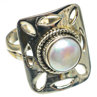 Cultured Pearl Rings handcrafted by Ana Silver Co - RING69679