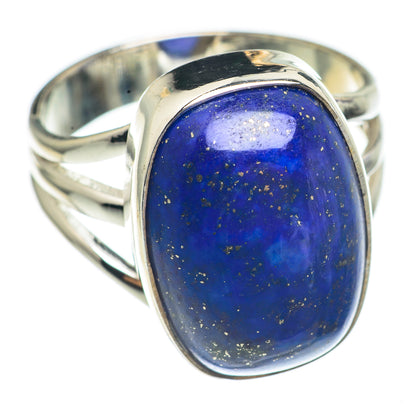 Lapis Lazuli Rings handcrafted by Ana Silver Co - RING69686