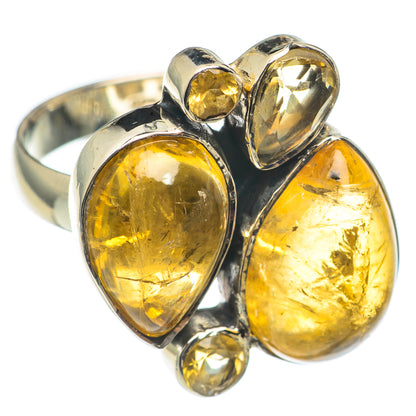 Citrine Rings handcrafted by Ana Silver Co - RING69704
