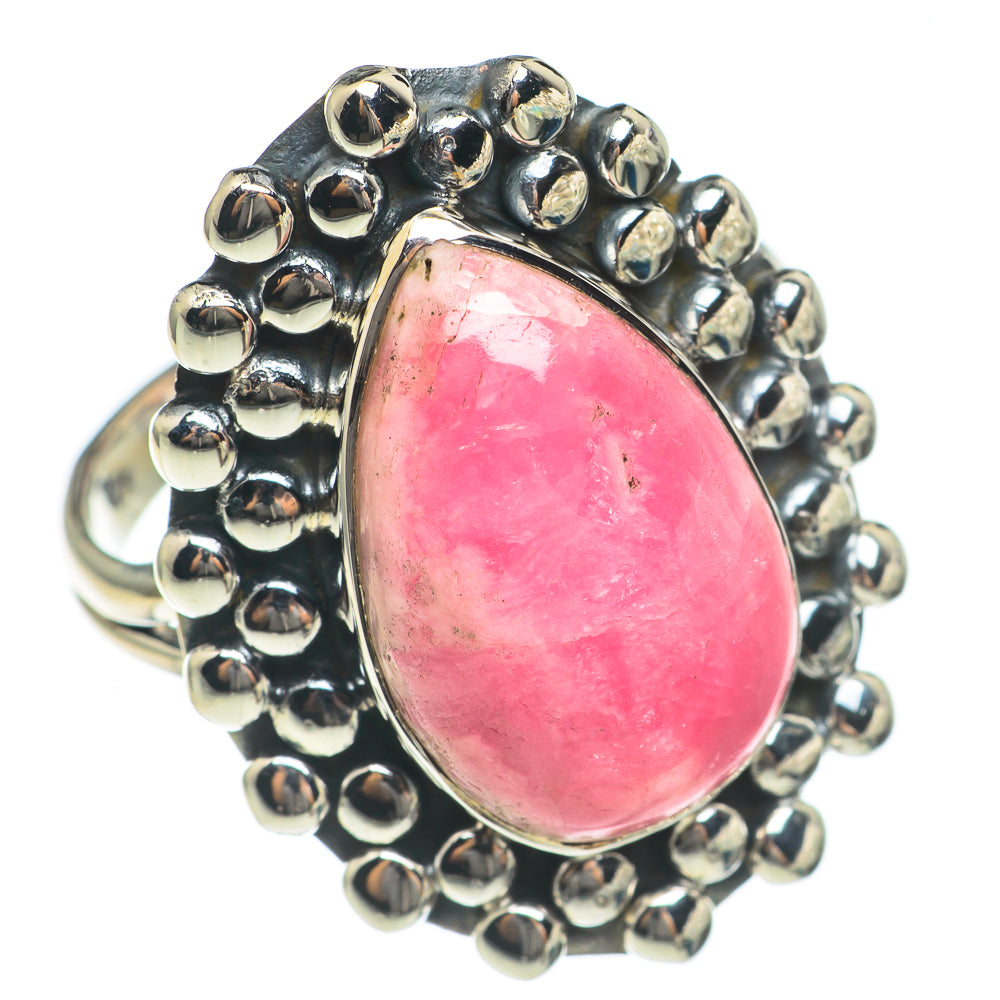 Rhodochrosite Rings handcrafted by Ana Silver Co - RING69706