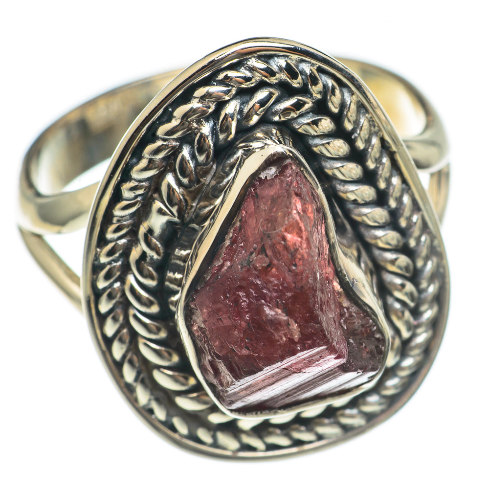 Pink Tourmaline Rings handcrafted by Ana Silver Co - RING69708