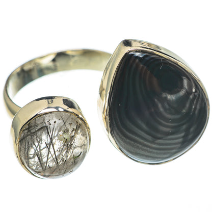 Psilomelane Rings handcrafted by Ana Silver Co - RING69714