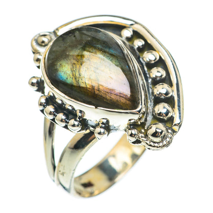 Labradorite Rings handcrafted by Ana Silver Co - RING69724