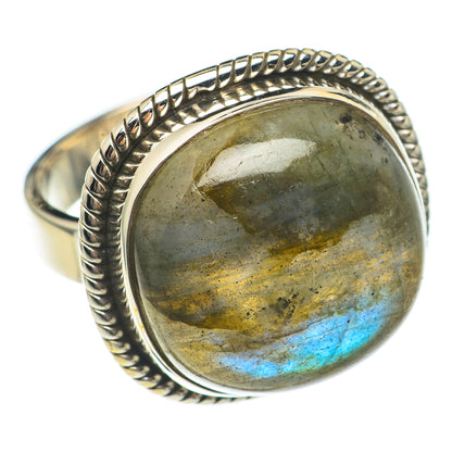 Labradorite Rings handcrafted by Ana Silver Co - RING69725