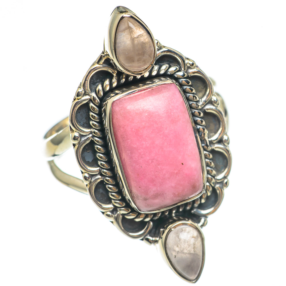 Pink Opal Rings handcrafted by Ana Silver Co - RING69743