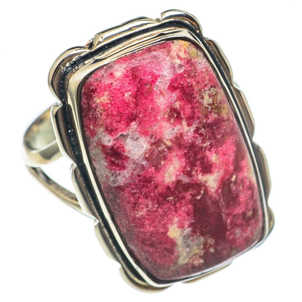 Thulite Rings handcrafted by Ana Silver Co - RING69744