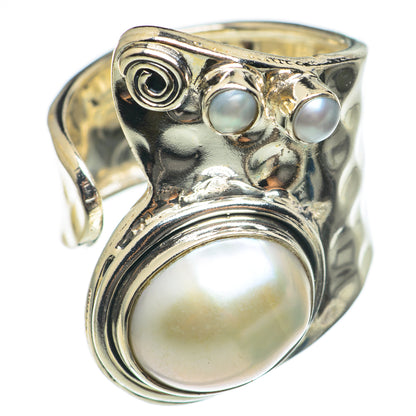 Cultured Pearl Rings handcrafted by Ana Silver Co - RING69754