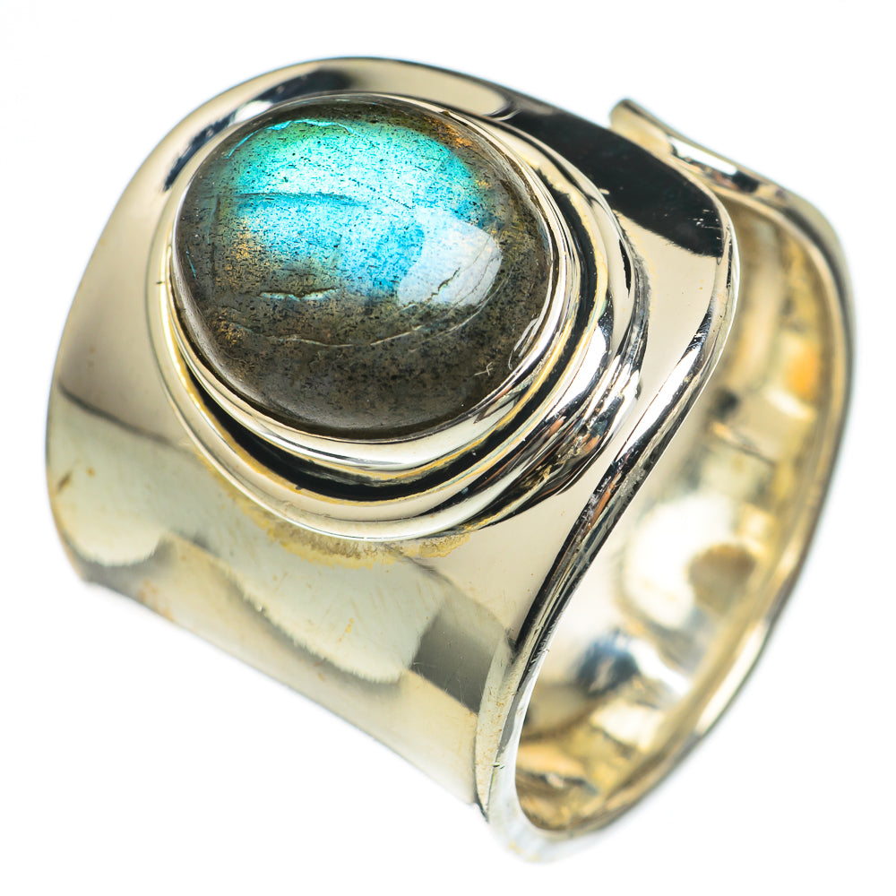Labradorite Rings handcrafted by Ana Silver Co - RING69764