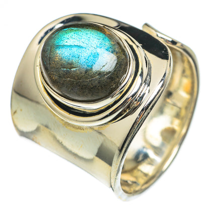 Labradorite Rings handcrafted by Ana Silver Co - RING69764