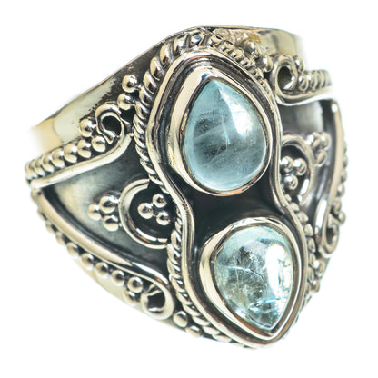 Aquamarine Rings handcrafted by Ana Silver Co - RING69765