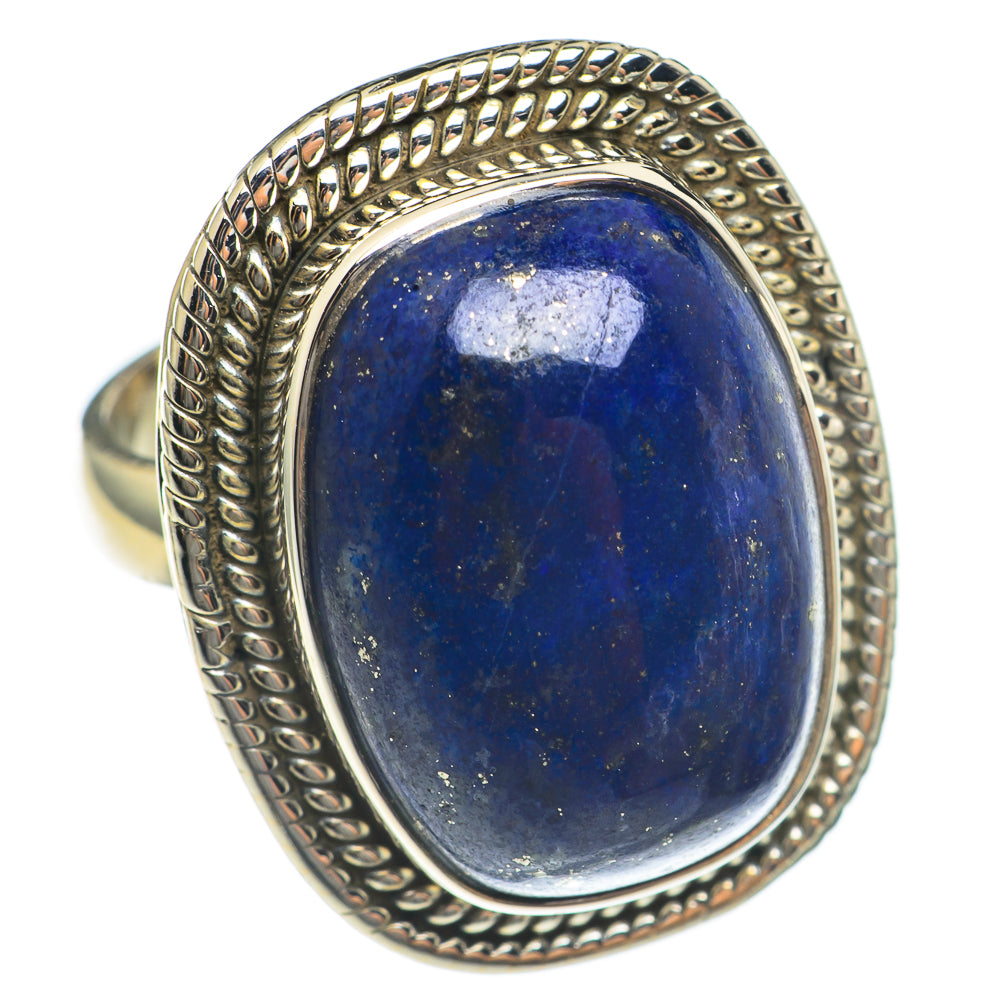 Lapis Lazuli Rings handcrafted by Ana Silver Co - RING69768