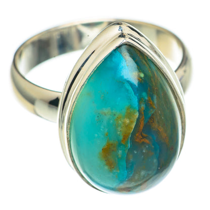 Peruvian Opal Rings handcrafted by Ana Silver Co - RING69769