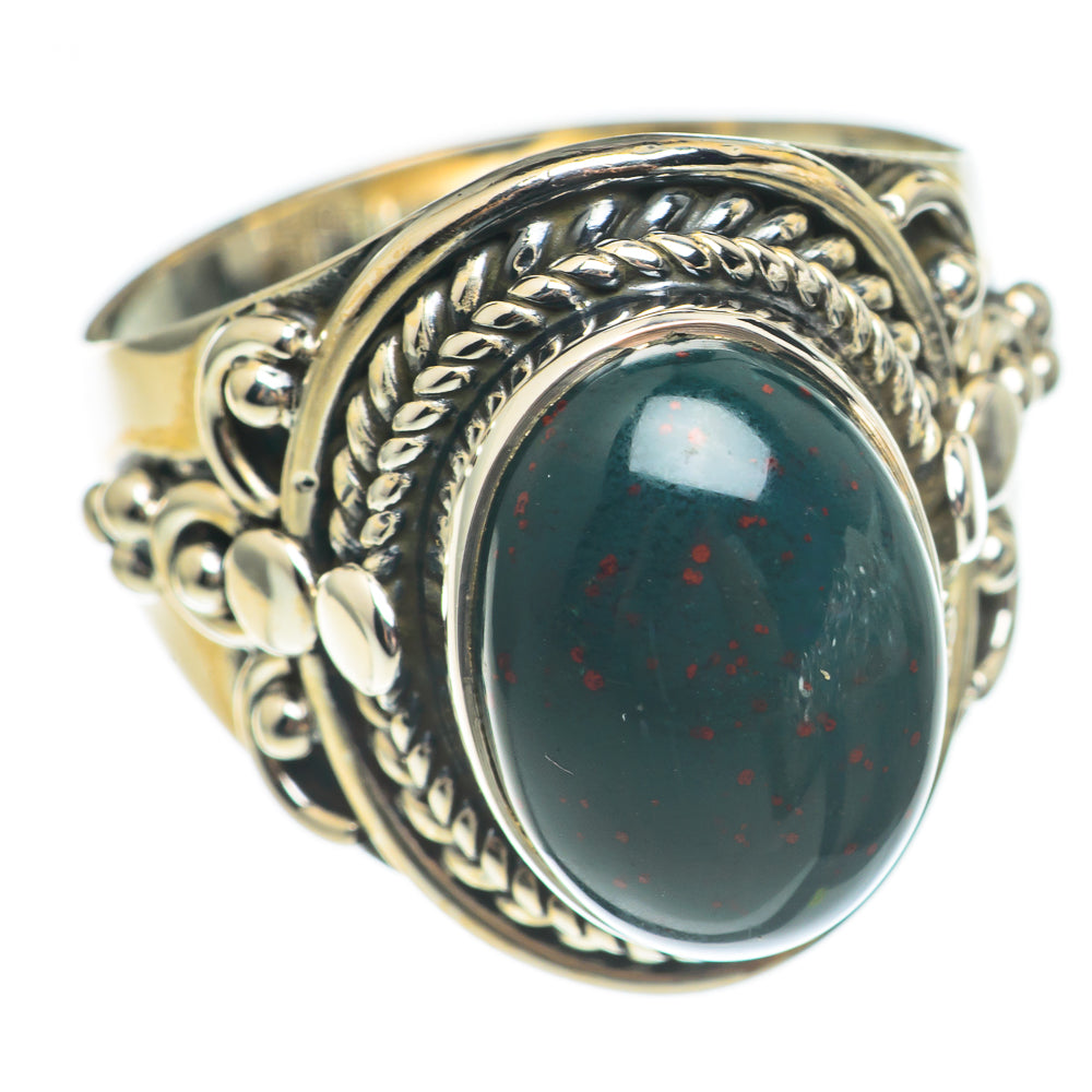 Bloodstone Rings handcrafted by Ana Silver Co - RING69772