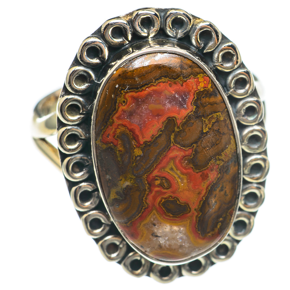 Mahogany Obsidian Rings handcrafted by Ana Silver Co - RING69774