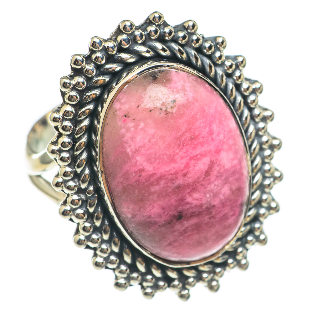 Rhodonite Rings handcrafted by Ana Silver Co - RING69783