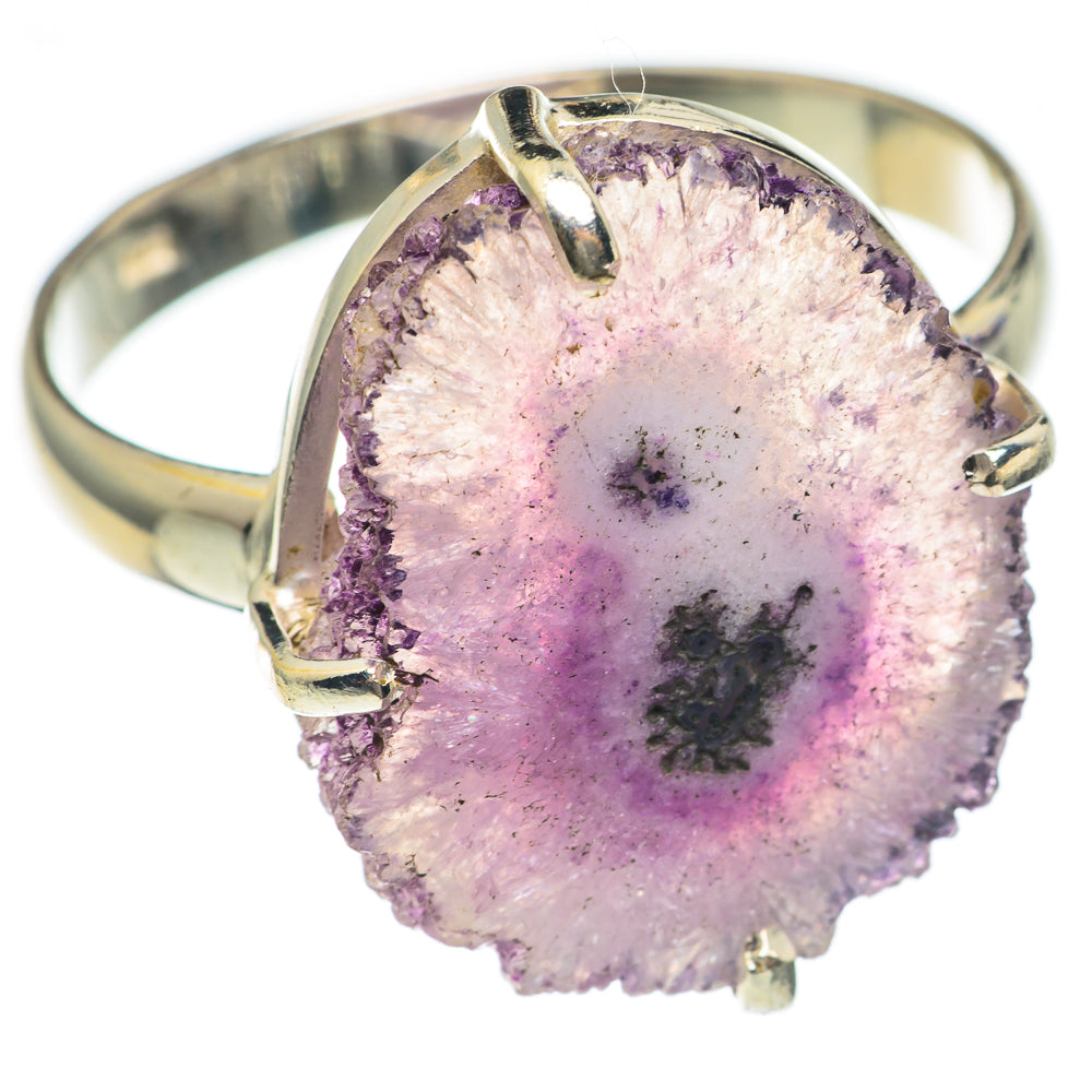 Amethyst Stalactite Rings handcrafted by Ana Silver Co - RING69789