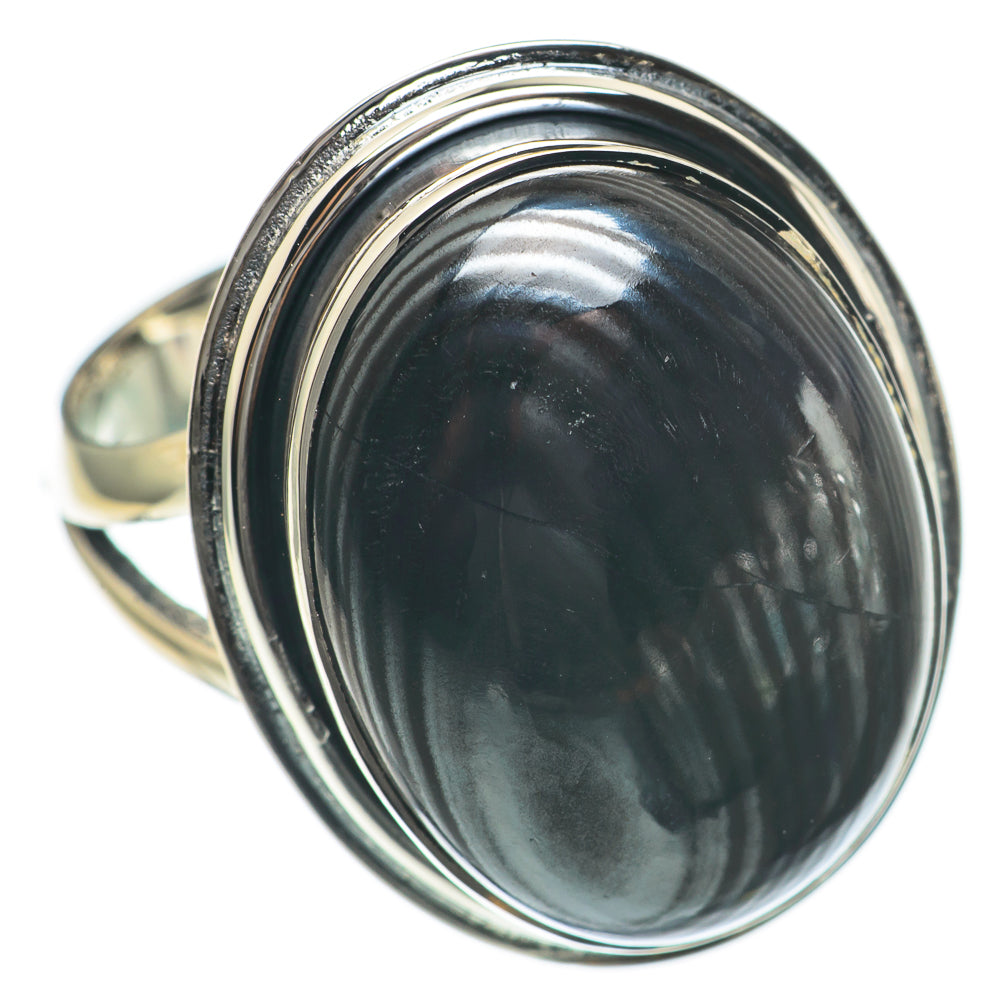 Psilomelane Rings handcrafted by Ana Silver Co - RING69791