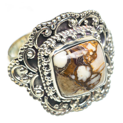 Peanut Wood Jasper Rings handcrafted by Ana Silver Co - RING69823
