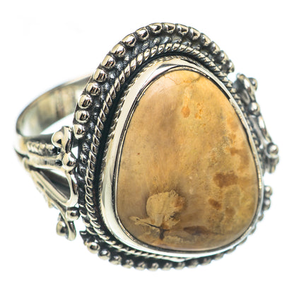 Petrified Wood Rings handcrafted by Ana Silver Co - RING69830
