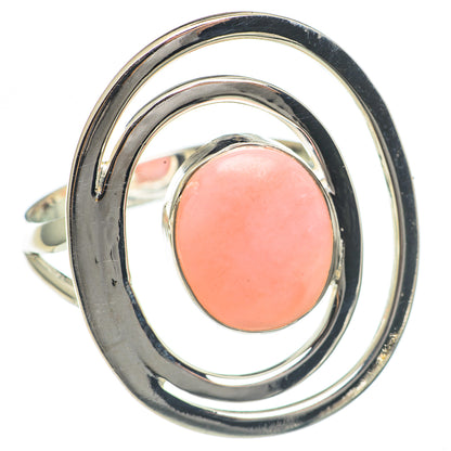 Pink Opal Rings handcrafted by Ana Silver Co - RING69833