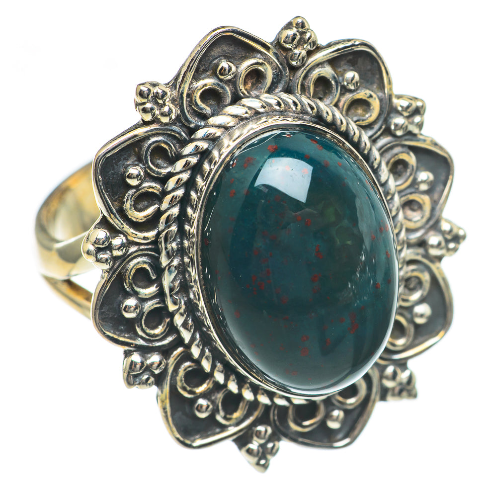 Bloodstone Rings handcrafted by Ana Silver Co - RING69861