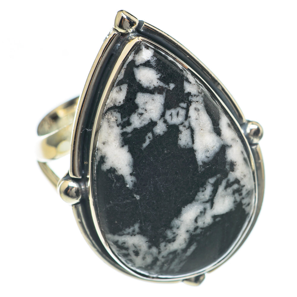 Chrysanthemum Stone Rings handcrafted by Ana Silver Co - RING69880