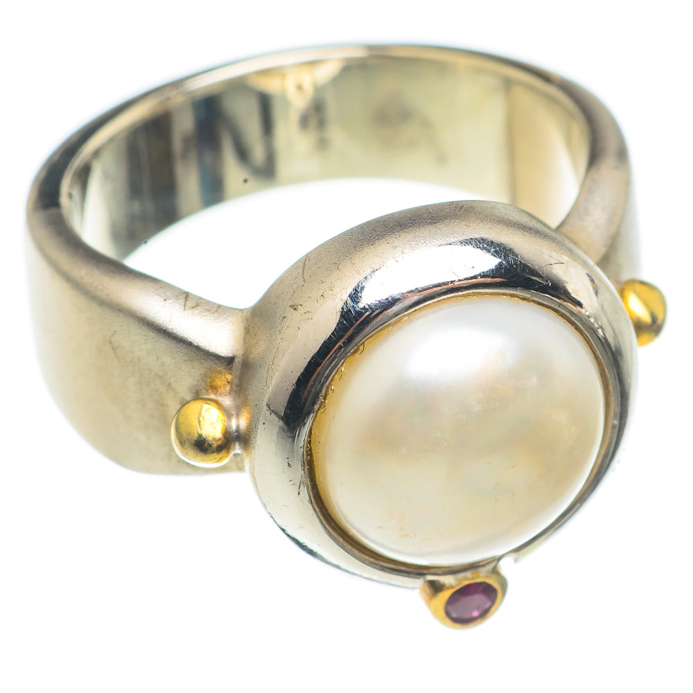 Cultured Pearl Rings handcrafted by Ana Silver Co - RING69886