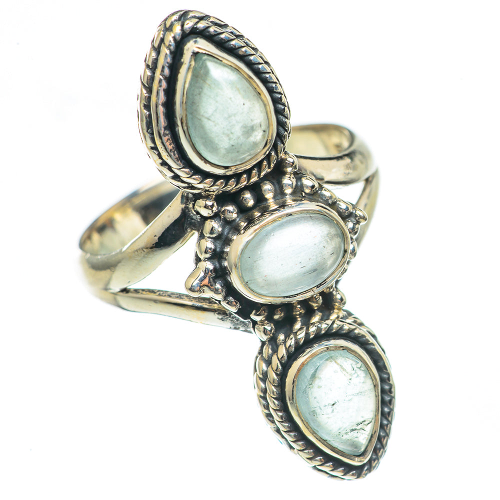 Aquamarine Rings handcrafted by Ana Silver Co - RING69892