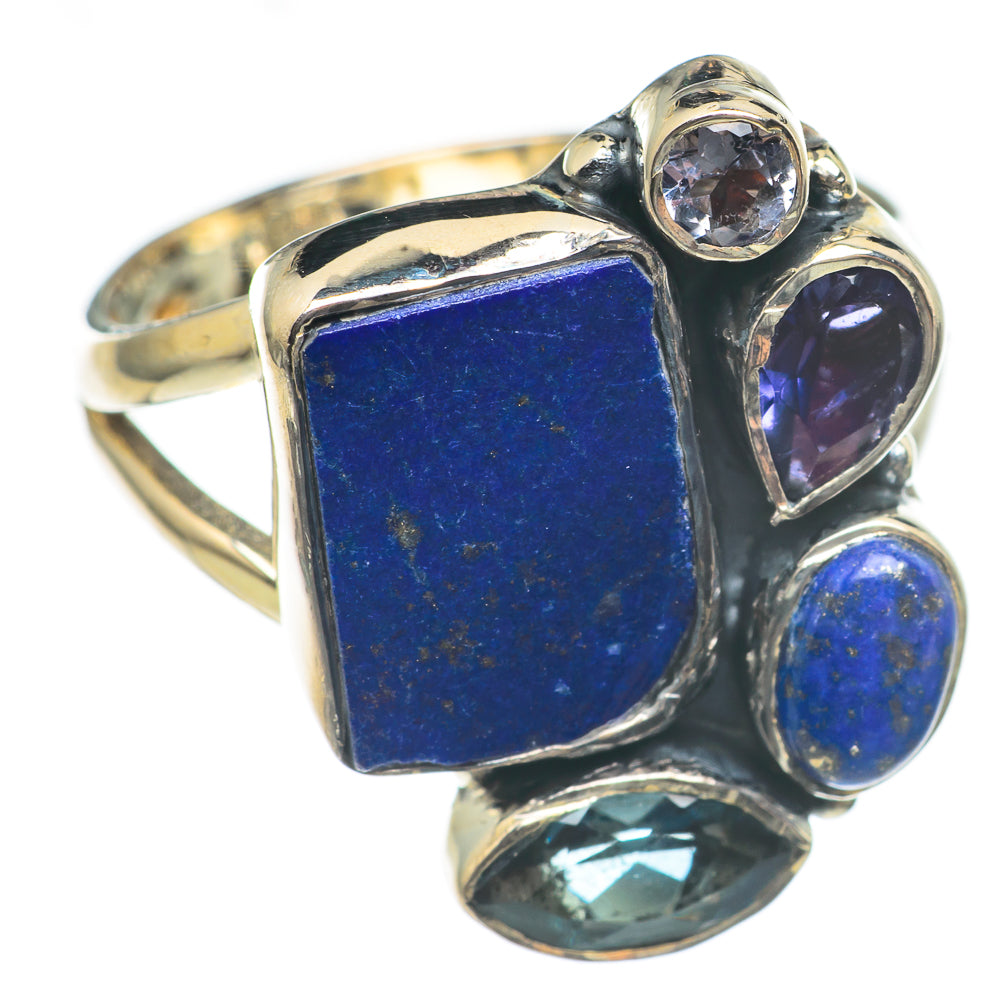 Lapis Lazuli Rings handcrafted by Ana Silver Co - RING69894