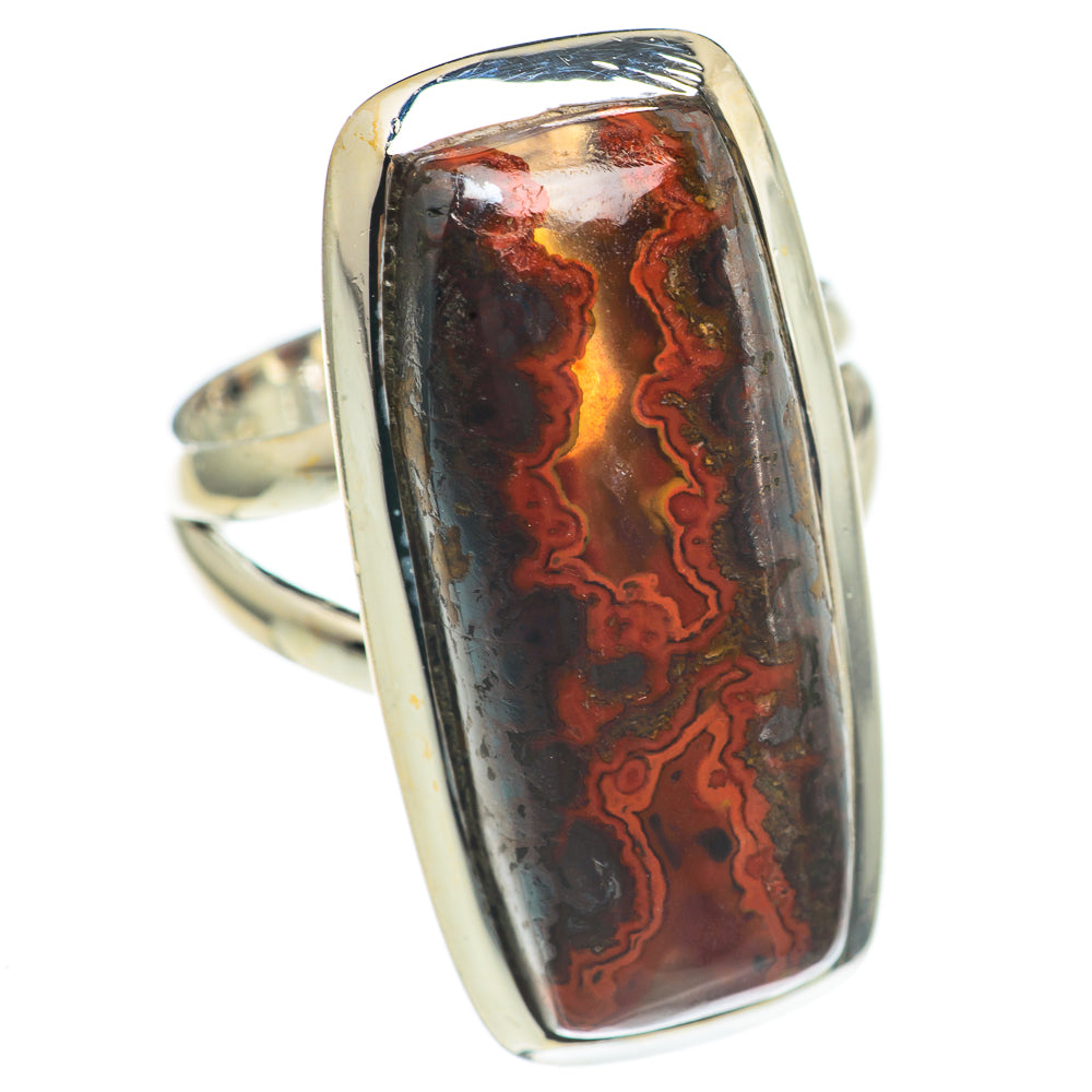 Mahogany Obsidian Rings handcrafted by Ana Silver Co - RING69906